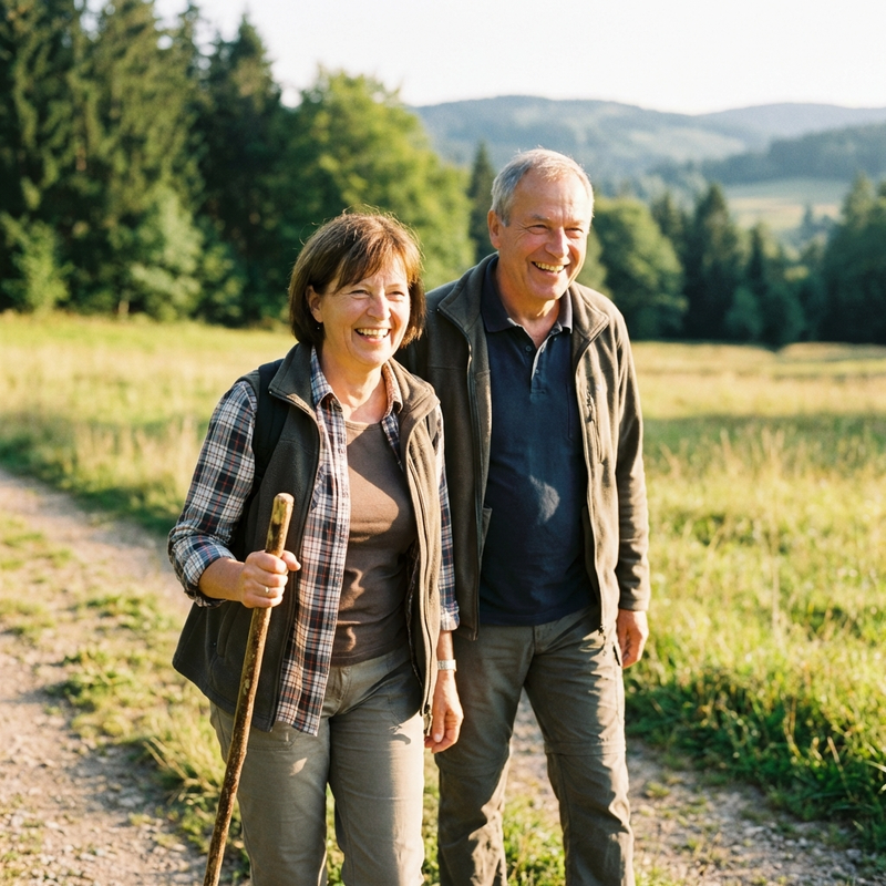 Wandern mit Knieschmerzen — so geht es trotzdem