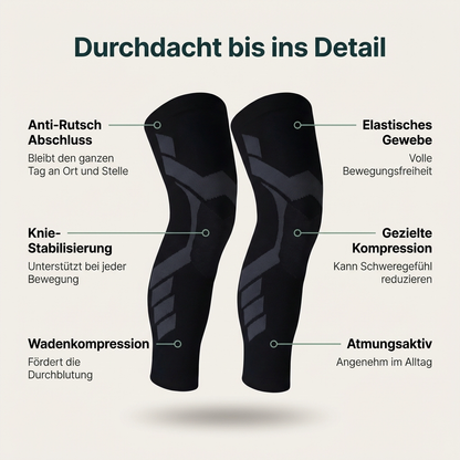 Kompressionsbandage für Knie & Bein